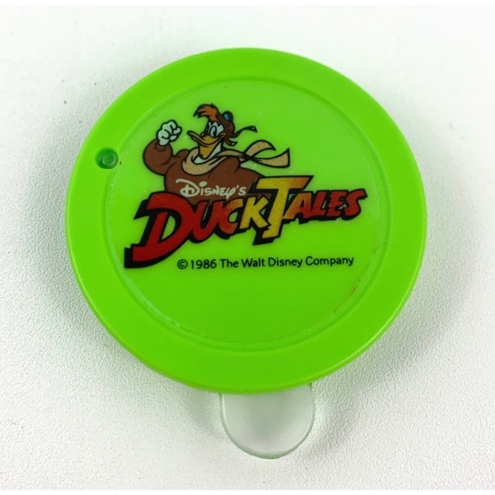 DuckTales Launch Pad Green Magnifying Glass 1986 Mcdonald's Disney's